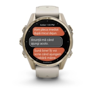 Garmin Fenix 8 - 43mm, AMOLED Soft Gold - Img 10