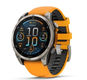 Garmin Fenix 8 - 47mm, AMOLED Spark Orange