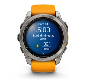Garmin Fenix 8 - 51mm, AMOLED Spark Orange - Img 2