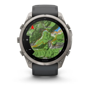 Garmin Fenix 9 Pro - inReach, 51mm Titan, cu curea din silicon Graphite/negru - Img 10