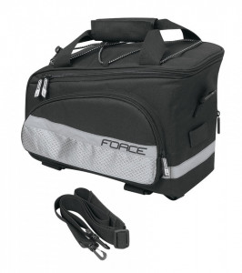 Geanta portbagaj spate Force Slim 9l neagra - Img 2