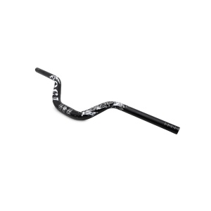 Ghidon 720mm cu rise 90mm negru - Img 4