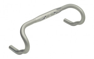 GHIDON PRO ROAD PLT OS DOUBLE BUTTED ANATOMIC 31.8MM/44CM ALLOY HI POLISHED GREY