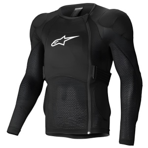Jacheta Alpinestars A-Impact Plasma Protection Jacket LS Black/White XL