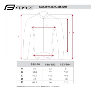 Jacheta Force Windpro KID windproof Fluo/Negru 128-140 - Img 9