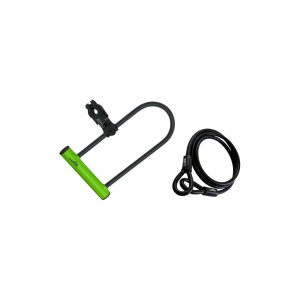 Lacat Luma Enduro 35 HU 320 verde cu suport Sopmulti C4 plus bucla - Img 1