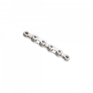 Lant KMC E9 Silver 9 viteze, 122 zale, Ebike, Argintiu - Img 2
