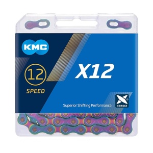 Lant KMC X12 Aurora Blue 12 viteze 126 zale ceruit - Img 2