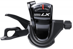 MANETA DE SCHIMBATOR SHIMANO DEORE LX SL-T670 DREAPTA 10 VIT. CABLU 2050MM CAMASA NEAGRA ETANSA SP41 1800MM CAPAT ETANS 6MM X 3 NOSE CAP X 1 OGD NEGRU AMBALAT IND.