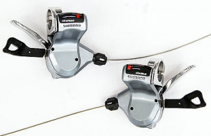 MANETA DE SCHIMBATOR SHIMANO SL-R780 10X2 VIT. PT. GHIDON DE SOSEA DREPT CAMASA 1800/1200MM NEAGRA 6MM CAPAT ETANS X 2 OGD ARGINTIU AMBALAT IND.