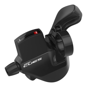 MANETA DE SCHIMBATOR SHIMANO SL-U6000-L CUES STANGA 2-VIT. RAPIDFIRE PLUS MONO CABLU 1800MM CU OGD CU OTSP41 BLACK 600MM AMBALAT IND.