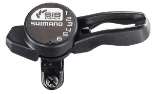 MANETA DE SCHIMBATOR SHIMANO TOURNEY SL-TZ20-6R DREAPTA 6 VIT. CABLU 2050MM VRAC
