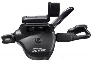 MANETA DE SCHIMBATOR SHIMANO XTR SL-M9000-I STANGA 2/3 VIT. PRINDERE DIRECTA PE MANETA DE FRANA (I-SPEC II) CABLU 1800MM CAMASA NEAGRA 1200MM FARA OGD AMBALAT IND.