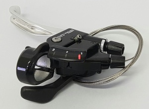 MANETA SCHIMBATOR/FRANA SHIMANO DEORE LX ST-M567 STANGA 3 VIT. CABLU DE SCHIMBATOR 1550MM VRAC