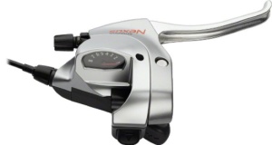 MANETA SCHIMBATOR/FRANA SHIMANO NEXUS ST-8S20 DREAPTA 8 VIT. CABLU 1700MM CAMASA NEAGRA PT. V-BRAKE (NECESITA MODULATOR DE PUTERE) PT. CJ-8S20 VRAC