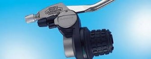 MANETA SCHIMBATOR/FRANA SHIMANO SB-C102 DREAPTA 7 VIT. SIS REVO 2 DEGETE CABLU DE SCHIMBATOR 2050MM CAMASA ID 130MM PT. V-BRAKE VRAC