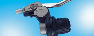MANETA SCHIMBATOR/FRANA SHIMANO SB-C202 STANGA 3 VIT. SIS REVO 2 DEGETE CABLU DE SCHIMBATOR 1800MM ID OUTER 130MM (NEW) PT. V-BRAKE VRAC