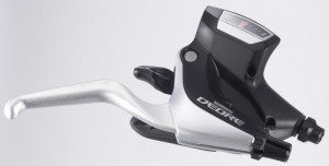 MANETA SCHIMBATOR/FRANA SHIMANO ST-M590 DEORE RAPIDFIRE DREAPTA 9-VIT. 2050MM CU OPTICAL GEAR DISPLAY 3-DEGETE PT. V-BRAKE(RECOMANDAT CU POWER MODULATOR) AMBALAT IND.