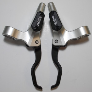 MANETE DE FRANA SHIMANO SET BL-M535 DEORE D&S PT. FRANA HIDRAULICA COLIER 22.2MM CU SM-BH59 1300/1700MM ULEI 50ML X2 AMBALAT IND.