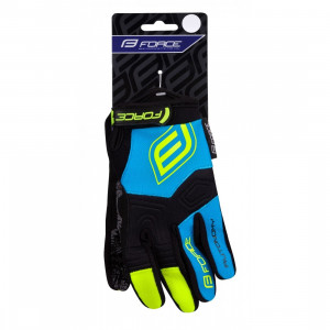 Manusi Force Kid MTB Autonomy Black-Blue M - Img 2