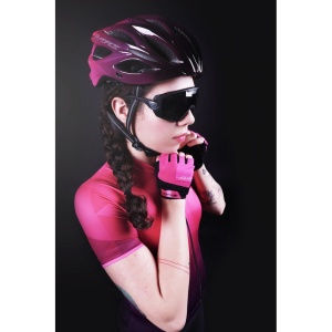 Manusi Force Sector Lady gel negru/roz S - Img 5