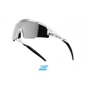 Ochelari Force Everest alb/negru lentila negru laser - Img 1