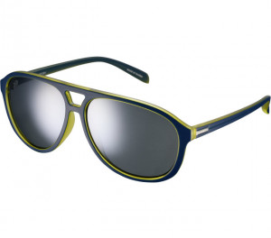 OCHELARI SHIMANO CE-MTOR1 FRAME CRESCENT MOON LENCES SMOKE SILVER MIRROR (18)