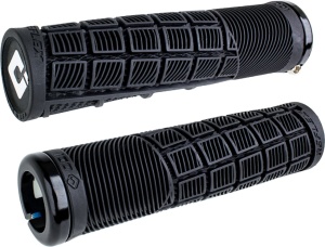 ODI Grips Reflex v2.1 Lock-On black w/ black clamps 135mm - Img 2