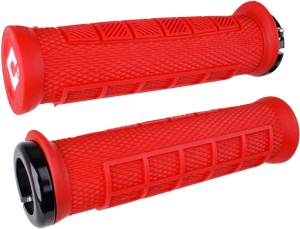 ODI MTB grips Elite Pro Lock-On 2.1 red, 130mm black clamps