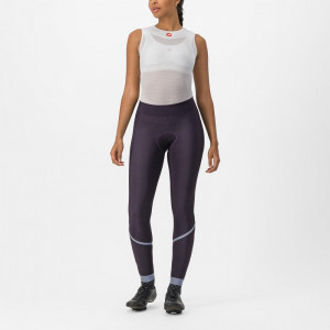 Pantaloni lungi Castelli Velocissima Thermal, Dark Night Shade/ Silver Reflex, M
