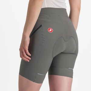 Pantaloni scurti Castelli Velocissima 3, de dama, Gri/Antracit, S - Img 4
