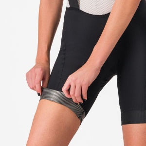 Pantaloni scurti cu bretele Castelli Endurance W, pentru femei, negru, L - Img 3