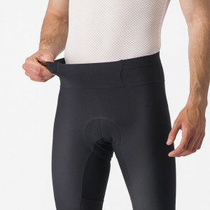 Pantaloni scurti cu bretele Castelli Espresso, Negru, L - Img 5
