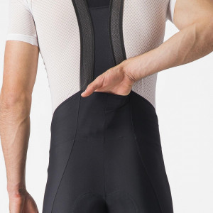 Pantaloni scurti cu bretele Castelli Espresso, Negru, XL - Img 5