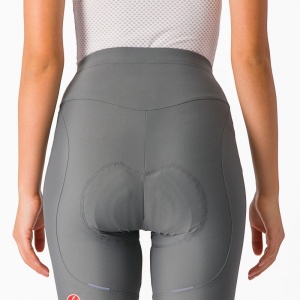 Pantaloni scurti cu bretele Castelli Espresso W, de dama, Antracit, L - Img 6