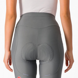 Pantaloni scurti cu bretele Castelli Espresso W, de dama, Antracit, S - Img 6