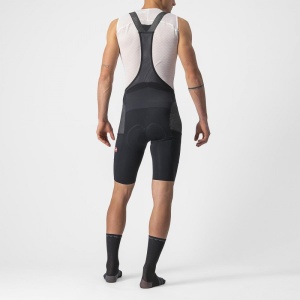 Pantaloni scurti cu bretele Castelli Free Unlimited, Negru, XXXL - Img 2