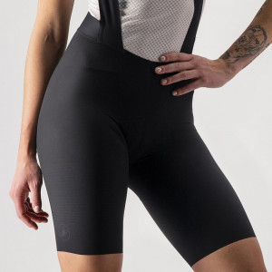 Pantaloni scurti cu bretele Castelli Premio Black W, de dama, Negru, XS - Img 4