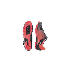 PANTOFI CICLISM CUBE MTB PEAK PRO RED BLACK 43 - Img 3