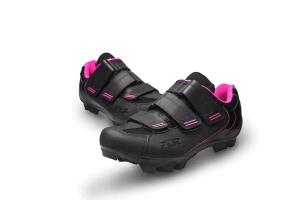 Pantofi ciclism FLR F-55 III Elite Mtb - Negru/Roz 40 - Img 6
