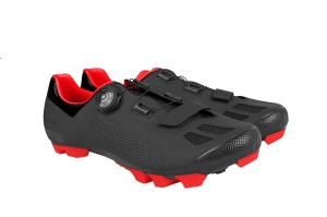 Pantofi ciclism FLR F-70 Elite Mtb - Negru/Rosu 42 - Img 4