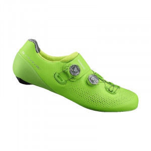 PANTOFI CICLISM SHIMANO ROAD SH-RC901MEE WIDE GREEN (20)