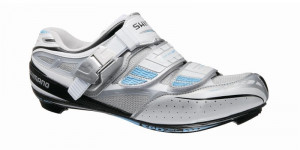 PANTOFI CICLISM SHIMANO ROAD SH-WR81 FEMEI PEARL WHITE/LIGHT BLUE