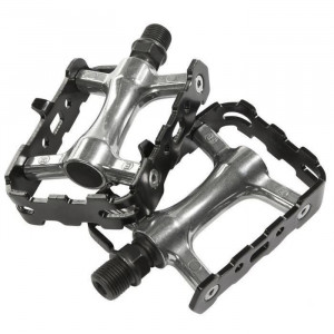 PEDALE CUBE RFR STANDARD CMPT Negru/argintiu - Img 2