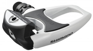 PEDALE SHIMANO PD-R540-LA SPD-SL LIGHT ACTION STEP IN/OUT FARA CATADIOPTRII INCL. PLACUTE SM-SH11 ALB AMBALAT IND.