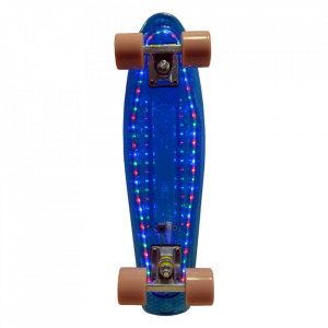Penny Board Sporter cu LED albastru - Img 2