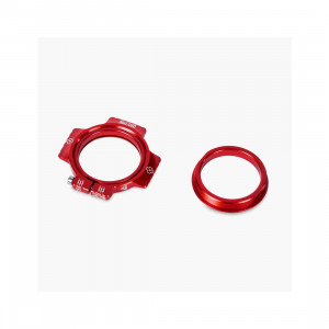 Piulita pretensionare rulmenti pedalier Muc-Off Crank Preload Ring Rosu