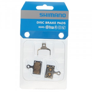 PLACUTE DE FRANA SHIMANO K04S METAL FARA ARIPIOARE DE RACIRE CU ARC 1 PERECHE AMBALAT IND.