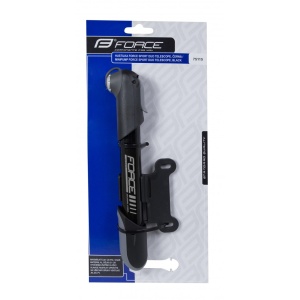 Pompa Force Sport Duo Teleskop aluminiu neagra - Img 3