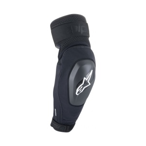 Protectii Cot Alpinestars A-Impact Plasma Elite Shield Elbow Protector Black White M - Img 1